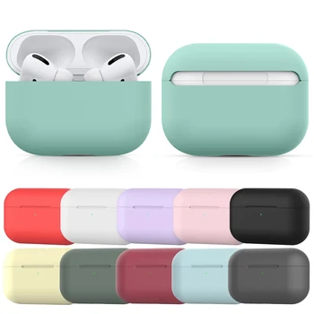 Силиконовый Чехол Для Apple Airpods Pro Case Беспроводной Bluetooth Чехол для наушников apple airpods pro Fundas Аксессуары наклейка на кожу
