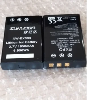 1 пара оригинальных аккумуляторов EXFO AXS-110/AXS-100 OTDR Sunwoda FPM-300 FPM-600 измеритель мощности FLS-300 FLS-600 источник света аккумулятор