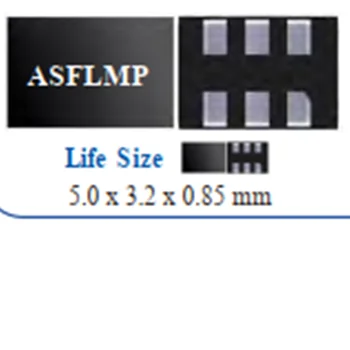 (1 шт.) ASFLMPHC-9.8304/10.000/10.240/11.0592/11.2896/12.000/12.288/12.800 MHZ-LR-T HCSL выходной тактовый генератор MEMS с низким энергопотреблением