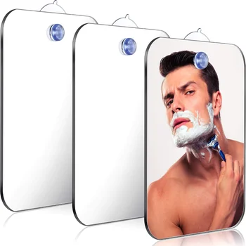 1 шт. Акриловое зеркало с настенным всасывающим зеркалом для душа для мужчин, бритья, женского макияжа, портативных дорожных аксессуаров для ванной комнаты