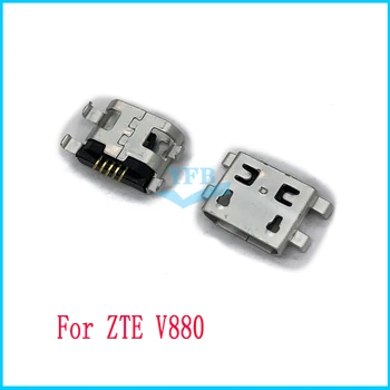 10 - 100ШТ USB-порт для зарядки, док-станция, разъем для ZTE V880