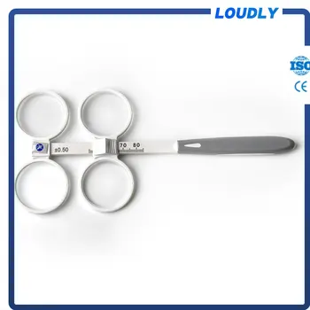100% Новый бренд Loudly, 4-линзовый пластиковый оптический Флиппер, Держатель для офтальмологических линз, Флиппер для линз FL-6
