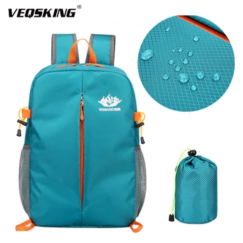 15-литровый складной рюкзак для отдыха, легкая водонепроницаемая спортивная сумка на открытом воздухе, походная сумка унисекс для фитнеса, кемпинга, скалолазания, путешествий