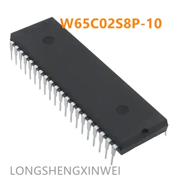 1ШТ W65C02S8P-10 W65C02S8P 65C02S8P-10 Микросхема микроконтроллера с прямой вставкой DIP-40 Новая в наличии