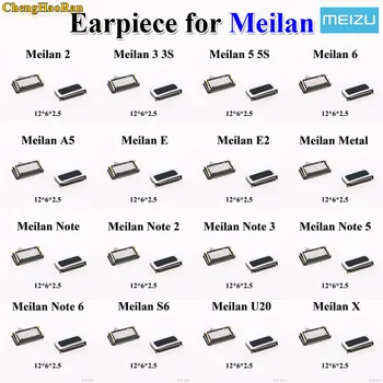 2 шт. Передний верхний наушник, динамик для наушников, звуковой приемник для Meizu Meilan Note/S6/6/A5/5 5S/3 3S/2/E2/E / X x8/U20/Note 6 5 3 2/ Металл