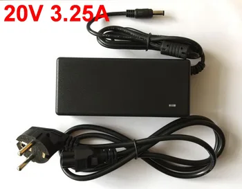 20ШТ Зарядное Устройство Для ноутбука 20V 3.25A 5.5*2.5мм Для Lenovo IBM Z500 B470 B570e B570 G570 G470 Z500 G770 V570 Z400 P500 Серии P500