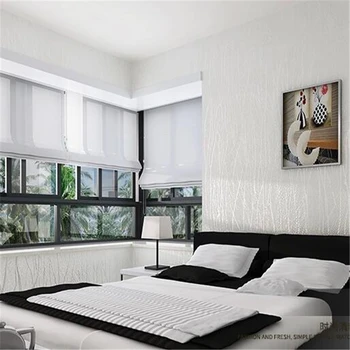 beibehang Современные минималистичные абстрактные 3D полосатые однотонные флизелиновые обои Moonlight минималистичная спальня с разделенными стенами гостиной