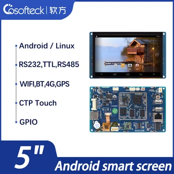 Cosofteck- RK6550A 5 дюймов 800 * 480 Android Linux iot панель промышленный сенсорный экран 