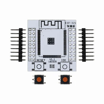 ESP-32S Модуль Преобразователя Платы Breakout Board ESP32 IO Adapter Объединительная Плата Pin Board Converter с 4 Заголовками для Модуля Адаптера Arduino