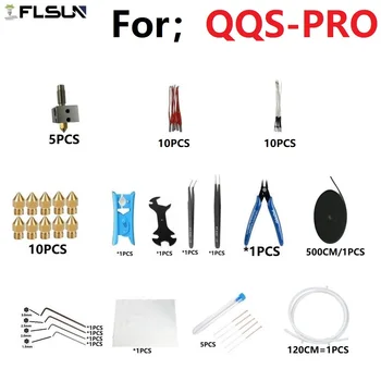 FLSUN QQS PRO Clean Suits Аксессуары для 3D-принтера QQ Чистящая игла Нагревательные стержни Датчик температуры Детали сопел Оптом