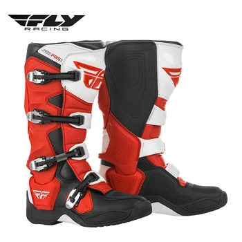 Fly Motocross FR5 активная защита оси, раллийные ботинки для верховой езды, мотоциклетные ботинки Lindo