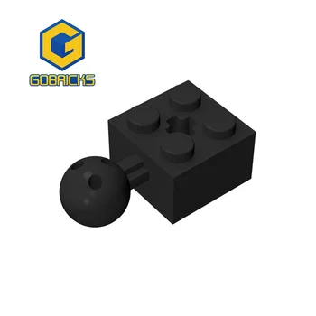Gobricks 57909 2x2 для строительных блоков, деталей, самодельных электрических развивающих игрушек для творчества, игрушек для сборки MOC, самодельных кирпичных деталей