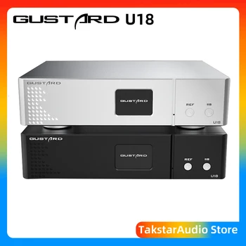 Gustard U18 Новое поколение высокопроизводительного аудиоинтерфейса USB K2 XMOS XU216 DSD512 pcm768 кГц С полной изоляцией