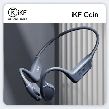 iKF Odin Ушной Крючок с Костной Проводимостью, Водонепроницаемая Спортивная Гарнитура Bluetooth с Открытым Ухом, 14 Часов Воспроизведения, Беспроводные Наушники для тренировки