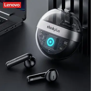 Lenovo 2022 Новые беспроводные наушники T40 tws Bluetooth 5.2, спортивное шумоподавление, интеллектуальное касание, зарядное устройство емкостью 350 мАч