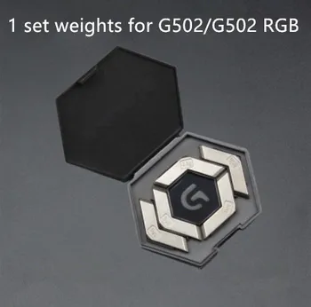 Logitech G502 Proteus Core и RGB-мышь для настройки баланса с (5) новыми весами по 3,6 г.