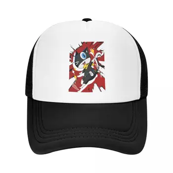 Morgana Persona 5 Классические Шляпы Дальнобойщика Серии Persona Игровая Сетчатая Бейсболка Для Мужчин И Женщин В Стиле Хип-Хоп Snapback Кепки S Уличная Одежда