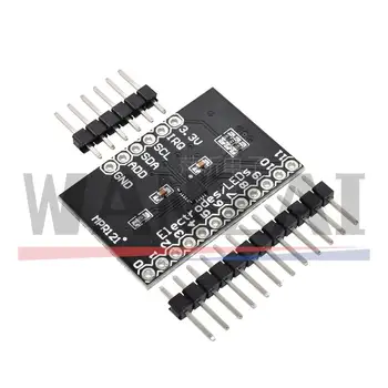 MPR121 Breakout V12 Бесконтактный Емкостный сенсорный датчик Контроллер Клавиатура Плата разработки для Arduino