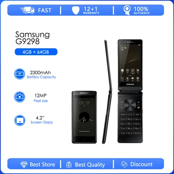 Samsung G9298 восстановленный-оригинальный разблокированный 12-мегапиксельный Android 4,2 дюйма 64 ГБ 4 ГБ оперативной памяти Micro USB Бесплатная доставка Не поддерживает Google