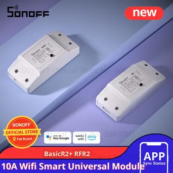SONOFF BasicR2 RFR2 ETL Wifi DIY Smart Switch Moudle APP Пульт дистанционного управления таймером Умный дом Работает с Alexa Google Home