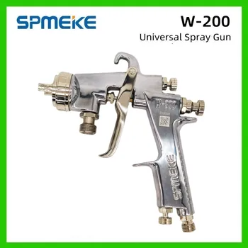 SPMEKE W-200 Пистолет-Распылитель Краски для Автомобилей Пневматический Инструмент Распылитель Малярный Пистолет Инструменты Для Распыления Автомобильной Краски на Большой площади W200 Распылитель