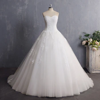 Vestidos De Novia 2019, дешевое платье невесты, винтажное бальное платье принцессы, свадебное платье