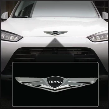 Автомобильные наклейки для модификации автомобиля, 3D металлический значок, наклейка на капот, высококачественные декоративные наклейки для NISSAN Teana с логотипом, автомобильные аксессуары