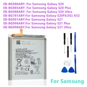 Аккумулятор S20 Для Samsung Galaxy S20FE S20 S20 + S20 Plus S20 Ultra S21 S21 + S21 Plus S21 Ultra S20 Plus S21Plus S20Ultra + Инструменты