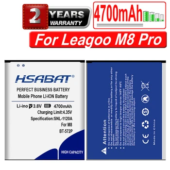 Аккумулятор высокой емкости HSABAT 3,8 В 4700 мАч BT-572P для LEAGOO M8