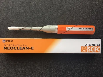 Бесплатная доставка NTT-AT Neoclean-E ATC-NE-E2 Ручка для очистки оптоволокна SC/ST/FC 2,5 мм Ручка для очистки оптоволокна
