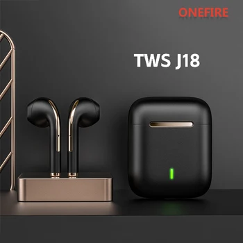 Беспроводные Наушники J18 In Ear TWS Bluetooth 5.0 Спортивные Наушники Ture HiFi Стерео Игровая Водонепроницаемая Гарнитура С Микрофоном
