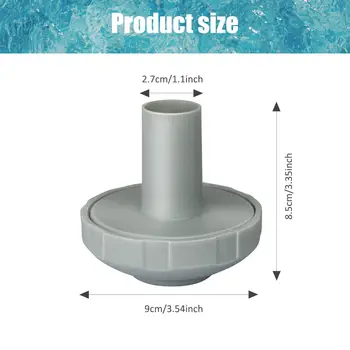 Входная насадка для бассейна для наземных бассейнов Простота установки Сетчатого фильтра для бассейна Входные фитинги сетчатого фильтра для бассейна
