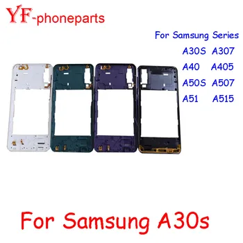 Высококачественная Средняя Рамка Для Samsung Galaxy A30S A307 A40 A405 A50S A507 A51 A515 Средняя Рамка Корпус Рамка Запчасти Для Ремонта