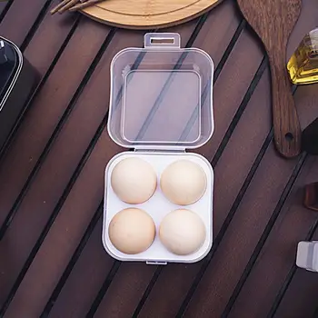 Держатель для яиц, Компактная коробка для яиц для пикника на открытом воздухе, защелкивающаяся Коробка для хранения яиц, контейнер для яиц для пикника на открытом воздухе
