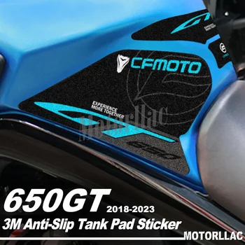 Для CFMOTO 650gt 650 GT 3M Наклейки на бак мотоцикла, противоскользящие боковые накладки на колено, защитные наклейки, водонепроницаемые аксессуары
