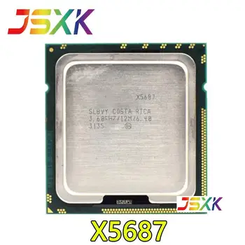 для используемого процессора Intel Xeon X5687 3,6 ГГц 12 МБ Четырехъядерного процессора 6,4 Гт/с LGA 1366 SLBVY CPU