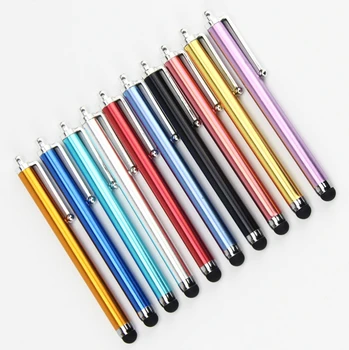 Емкостная ручка Металлический стилус Ручки с сенсорным экраном Универсальные для iPhone iPad Samsung Huawei Xiaomi ПК Смартфон планшет