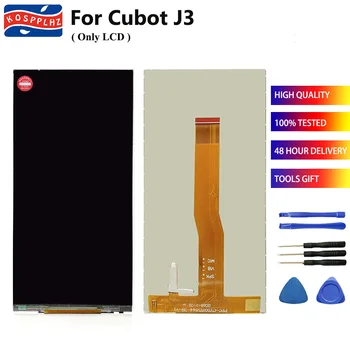 ЖК-дисплей Для Cubot J3 ЖК-дисплей (без сенсорного экрана) Замена Дигитайзера 100% Идеальный Ремонт Телефона Cubot J 3 + Инструменты и лента