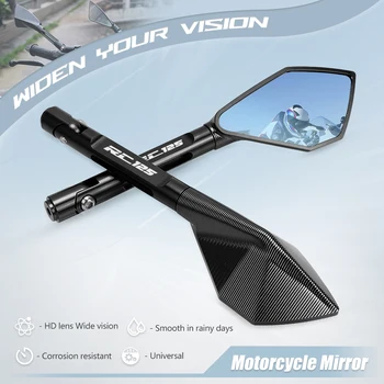 Зеркало заднего вида для мотоцикла, алюминиевые боковые зеркала с ЧПУ для RC125 2011 2012 2013 2014 2015 2016 2017 2018 2019