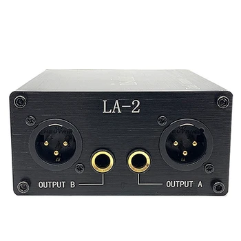 Изолятор аудиосигнала 6.35 XLR-микшер, звуковой ток, фильтр для удаления акустических шумов LA-2