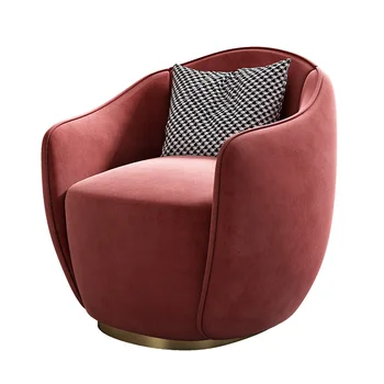 Итальянское легкое Роскошное Современное минималистичное кресло для отдыха, Спальня, Клуб, Приемная, Одноместный диван-кресло