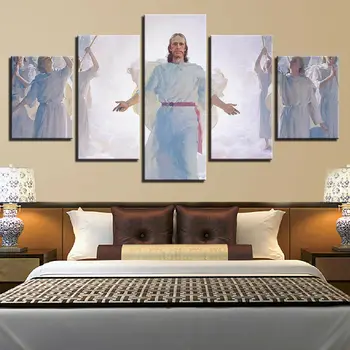 Католические принты на холсте с Иисусом Христом и учениками, Настенный художественный декор, фотографии для печати в формате HD, домашний декор, плакат без рамки