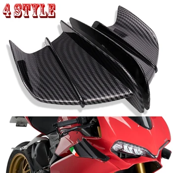 Комплект Аэродинамического Крыла Мотоцикла Winglet, Спойлер Для Ducati 899 959 1198 1198S 1199 1299 Panigale V4 V4S V4R V2 Supersport S