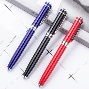 Креативная многоцветная шариковая ручка Lytwtw из 3 предметов, металлические офисные ручки повышенной емкости, школьные канцелярские принадлежности, канцелярские принадлежности для офиса