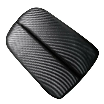 Крышка подлокотника центральной консоли из углеродного волокна для BMW X5 E70 X6 E71 2008-2013, чехлы для подлокотников из кожаного материала