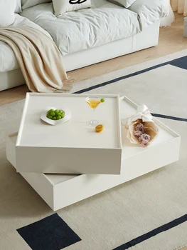 Легкий Роскошный Итальянский стиль, Креативный Маленький чайный столик странной формы, Бесшумный стол для домашнего хранения в гостиной