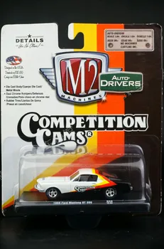 Машины M2 1: 64 Ford Mustang GT 390 R59 1968 года, коллекция металлических литых под давлением имитационных моделей автомобилей, игрушек