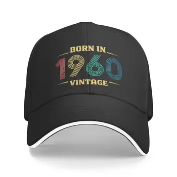 Мода унисекс Винтаж рождения День Рождения в 1960 году бейсбольная кепка для взрослых 62-ой день рождения подарок регулируемый папа шляпа для женщин мужчин хип-хоп