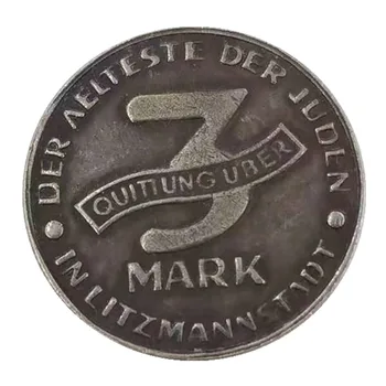 Монеты Евро 1943 года, Памятные Предметы коллекционирования, Серебряные монеты Оптом, Украшения для дома, Волшебные Монеты, Украшение для рабочего стола # 3234