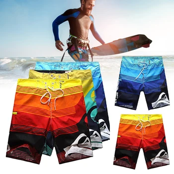 Мужские пляжные шорты свободного размера для серфинга, спорта, фитнеса, бега d88